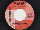 R&B/Harp Blues CHAMPION JACK DUPREE Shake Baby Shake/Highway Blues VG++ HEAR