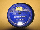 BILL CARLISLE VOCALION 78 RPM RECORD 04645  RATTLE SNAKE DADDY
