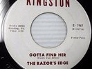 The Razor's Edge KINGSTON garage rock 45 War Boy Gotta Find Her READING PA F2247