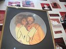TINA TURNER & ERIC CLAPTON TEARING US APART RARE 12 INCH PIC DISC SIGNED