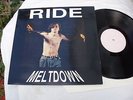 RIDE Meltdown LP.1991 White label vinyl LP Shoegaze.My Bloody Valentine