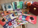 Record Case & 45s x 65 singles and EPs from the 1950s Ex  STEELE, DONEGAN, DAY+