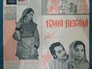 RARE BAHU BEGUM BOLLYWOOD HINDI LATA MANGESHKAR ASHA BHOSLE  ROSHAN 1967 LP