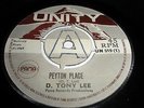 D TONY LEE PEYTON PLACE c/w RED GAL RING UNITY UN 519 RARE SKINHEAD STOMPER VG