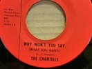 THE CHANTELLS - Why Won't You Say/World Of Soul