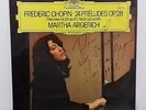 MARTHA ARGERICH CHOPIN 24 PRELUDES LP DGG GERMANY 1977 SIGNED PIANO