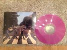 THE BEATLES  ABBEY ROAD    AUSTRALIAN  LP  ABBEY ROAD   PINK  VINYL  PRESSING