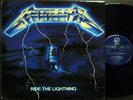 Metallica - Ride the Lightning (Korea 1st Vinyl) 1990, EX, w/Insert