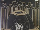 RESIDENTS - Mark of the Mole w/silk screen poster