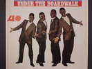 DRIFTERS: Under The Boardwalk LP (Mono, white cover, red/purple label, corner d