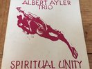 ALBERT AYLER trio Spiritual Unity '65 ESP-1002 MONO LP red label  john Coltrane
