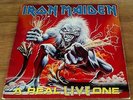 IRON MAIDEN A Real Live One Printed in Brazil Gatefold Heavy Metal Ex- / Ex-