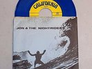 JON & THE NIGHTRIDERS Rumble at Waikiki 1979 surf 45 EP PS blue vinyl California