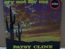Patsy Cline - Cry Not For Me - UK 1964 Ember Records EP