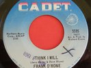 1968 Mod Soul 45 FRANK D'RONE Think I Will / Rainbows CADET 5595 Original VG++