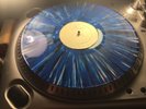 TMOQ SPLATTERED BLUE/WHITE WAX LED ZEPPELIN 