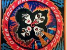 KISS Rock and Roll Over Complete Original unused stickers N Mint in Shrink 1976