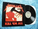 METALLICA - KILL 'EM ALL LP 1983 ORIGINAL   SILVER MEGAFORCE   vinyl   metal