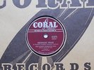 JOHNNY BURNETTE Oh baby babe /Midnight train VG+ CANADA 1956 ROCKABILLY CORAL 78