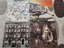 LED ZEPPELIN - 4 LPs - III - HOUSES OF THE HOLY - PHYSICAL GRAFFITI - IN THROUGH