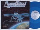 AGENT STEEL Mad Locust Rising COMBAT LP blue wax
