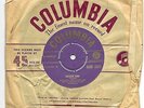MICHAEL HOLLIDAY - Sixteen Tons / UK Orig. Gold Columbia 45 & sleeve