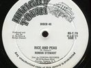 Roman Stewart - Rice And Peas US orig Hungry Town 12