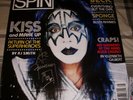 KISS Signed SPIN Magazine Promo Poster Ace Frehley HUGE Photo RARE