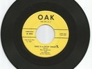Rare 45 R&B/Doowop Oak-1523 Big Jay Mercer 