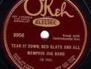 78rpm – Memphis Jug Band – Okeh 8956
