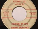 HERBERT WOOLFOLK AND THE ROCKETS Strength Of Love 45 Tateco rockabilly hear