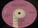 DEEP PURPLE who do we think we are 1973 PURPLE FINLAND LP EX- VG+ VERY RARE