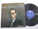 BILL EVANS TRIO PORTRAITS IN JAZZ RIVERSIDE 12-315,Mono,DG (VG) Playgraded