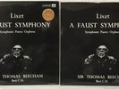 ASD 317/318 Liszt A Faust Symphony etc. / Beecham W/G 2 LP set NM/EX+