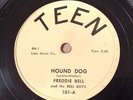 FREDDIE BELL AND BELL BOYS ON TEEN 101 - HOUND DOG - Rock & Roll 78 E