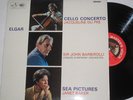 ELGAR CELLO CONCERTO, SEA PICTURES--DU PRE--EMI 655 SECOND LABEL
