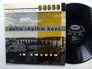 DELTA RHYTHM BOYS In Sweden LP AUTOGRAPHED by Carl Jones R&B Doowop Fm174