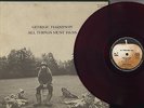 George Harrison - All Things Must Pass AP JAPAN RED VINYL 3LP w/INSERTS Poster