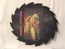 MOTLEY CRUE  shaped picture disc interview 1990   metallica  kiss acdc motorhead