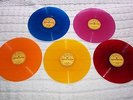 ELVIS PRESLEY FULL SET OF COLOURED SUN 78 RPMS 209 210 215 217 223 EX