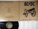 AC/DC FOR THOSE ABOUT TO ROCK WE SALUTE YOU ATLANTIC P-11068A Japan LP