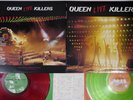 QUEEN LIVE KILLERS WARNER P-5567,8E Japan Clear Green,Red 2LP