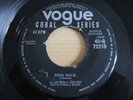 ALAN FREED ORIGINAL VINYL 7” - TEEN ROCK / RIGHT NOW - VOGUE CORAL Q72219 - 1957