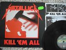 METALLICA 1 X VINYL FIRST PRESS KILL EM ALL 1983 VERTIGO PHONOGRAM slayer