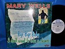 MARY WELLS BYE BYE BABY MONO  1961 MOTOWN 1ST PRESS WHITE LABELS   DEEP GROOVE