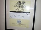 the unthanks signed last poster concert london march 2011 tour.17x21inch framed