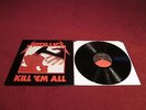 METALLICA-KILL 'EM ALL-RARE DEBUT ALBUM-AWESOME N/MINT METAL AUDIO