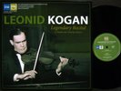 LEONID KOGAN - Legendary Recital (Last Recording) 2LP, ED1, Limited 600 Copy
