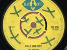 Uniques - Girls Like Dirt / Glen Adams - She Is Leaving UK Blue Cat 7