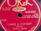 BESSIE SMITH OKEH 8949 BLUES 78 RPM E/E-
